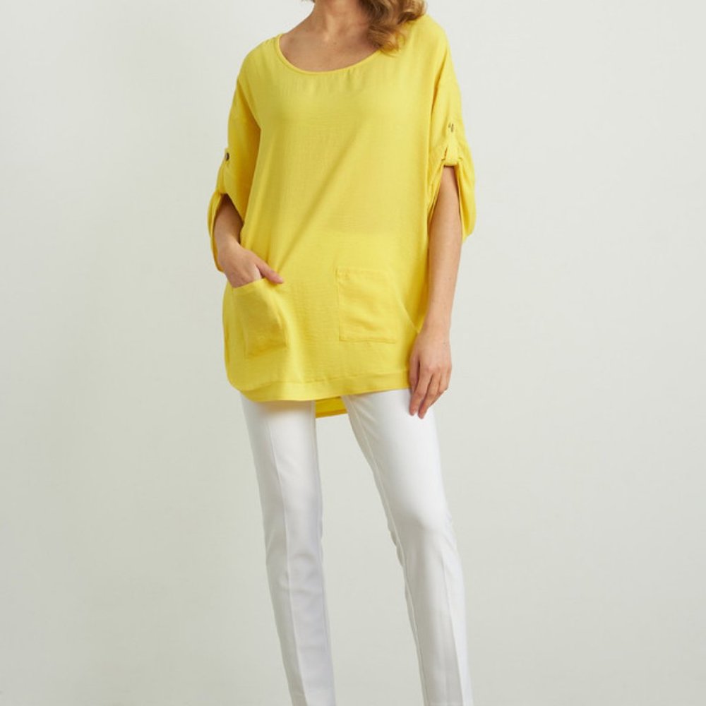 Gauze tunic top